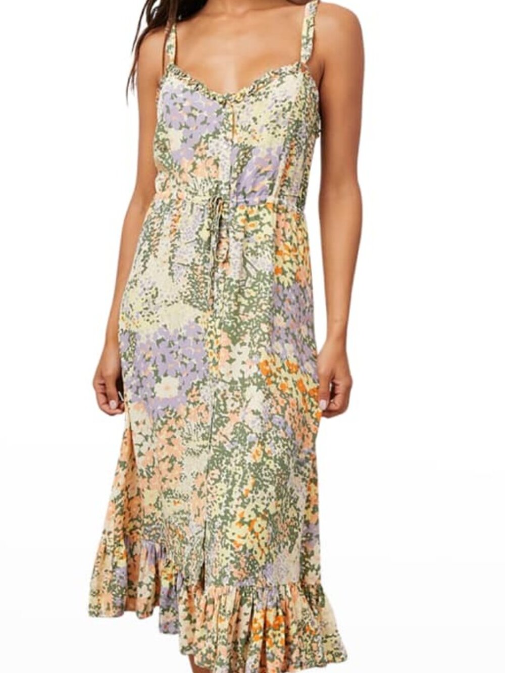 Rails Adalyn Floral Midi Sundress Size XS